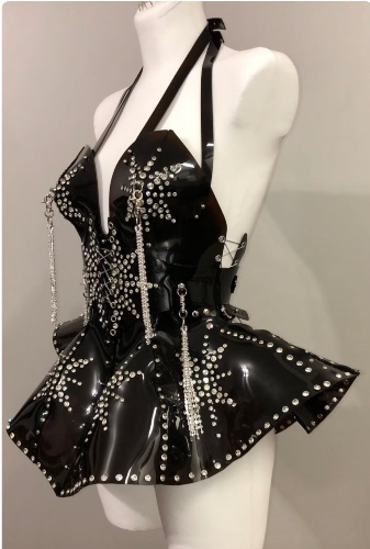 Dark Vinyl Ballerina Set 