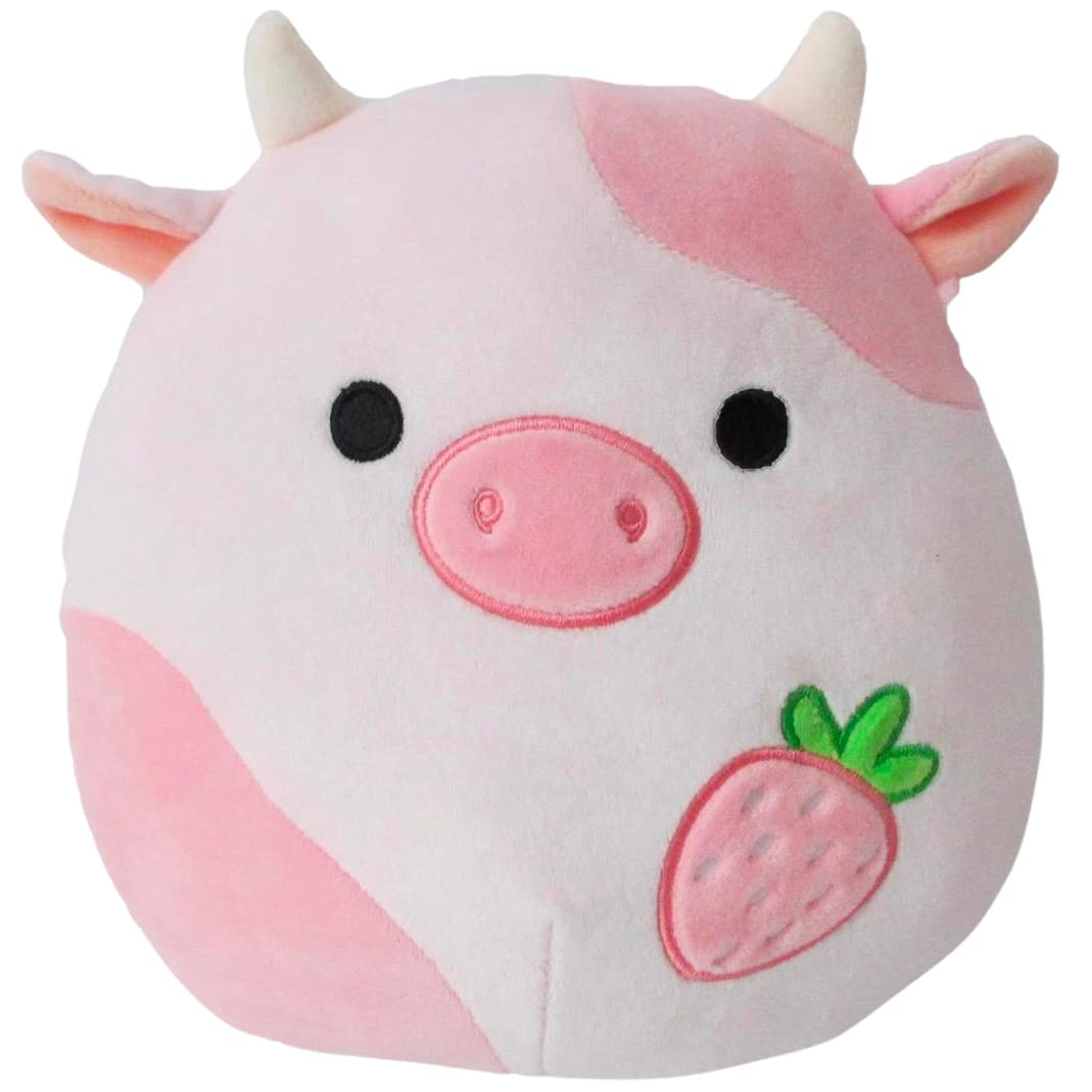 Squishmallows Reshma The 8" Pink Strawberry Cow - 
