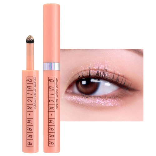 CORINGCO Shimmer Glitter Eye Maker Volume Eyeshadow Stick Quick-Hara Glitter Eye Makeup K-Beauty #03 Milky Way Moonlight Long Lasting Sparkle Glow Light - #03 Milky Way Moonlight