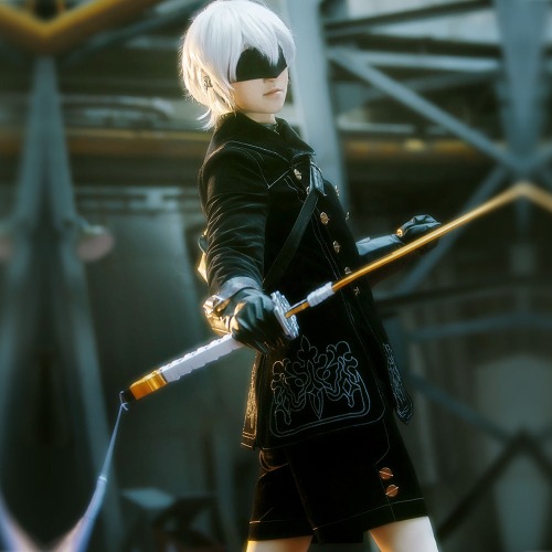 Game NieR: Automata Cosplay YoRHa No.9 Type S Cosplay Costume - L