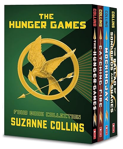 Hunger Games 4-Book Paperback Box Set (the Hunger Games, Catching Fire, Mockingjay, the Ballad of Songbirds and Snakes)