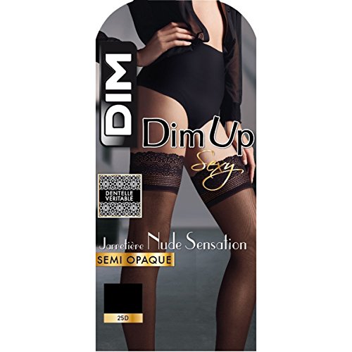 Dim Jarretière Femme Dim Up Sexy Nude Sensation x1 - 4 - Noir