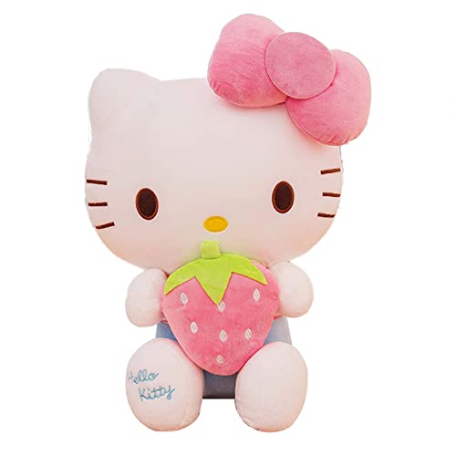 Cute Kitty Plush Toys, Soft Pink Cat Doll Stuffed Plush Toy Birthday Gifts for Girls Fans (Pink) - Pink