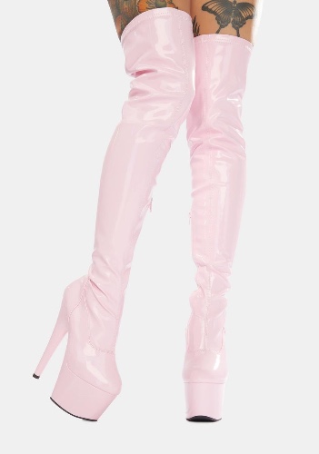Angel Club Strut Thigh High Boots | US 8