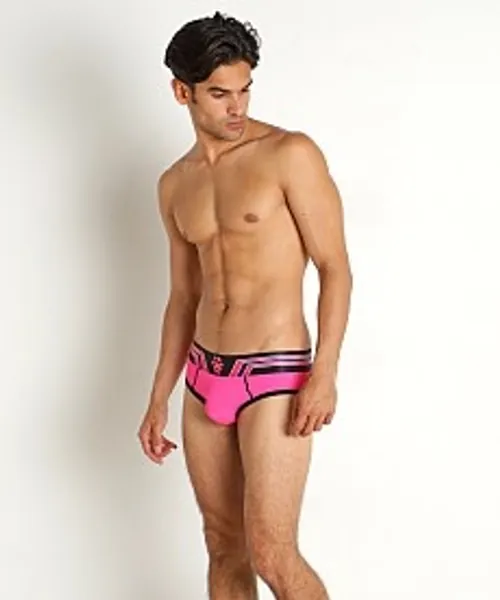 Cell Block 13 Kennel Club Bandit Open Back Jock Brief Pink