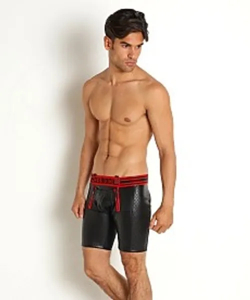 Cell Block 13 Gauntlet Zipper Trunk Red