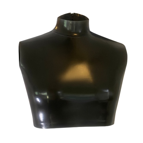Latex Crop Top w/ Back Zip!
