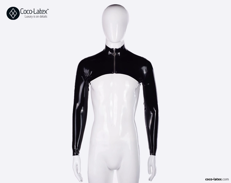 Kei Long sleeve latex shrug
