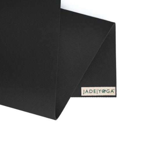 Natural Rubber Yoga Mat - Black