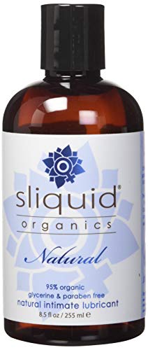Sliquid Organic Natural Aloe Based Sex Lube 8.5-Ounce - 255 ml (Pack of 1)