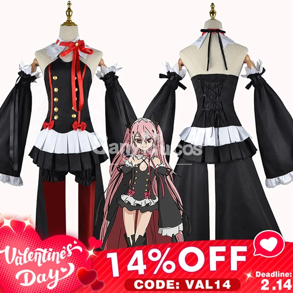 【Valentine's Day 14% OFF CODE: VAL14】【In Stock】Anime Seraph of the End Cosplay Krul Tepes Cosplay Costume