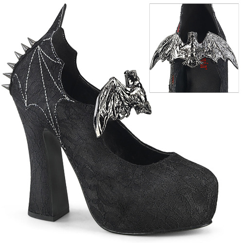 Demon-18 | Black Satin-Black Lace / 7