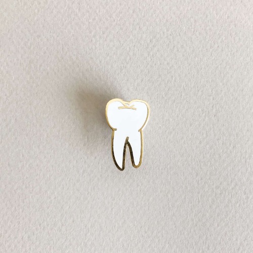 Tooth Enamel Pin | Default Title