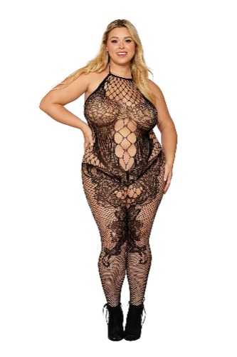 Bodystocking - Queen Size - Black