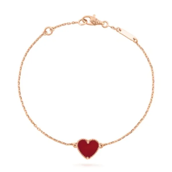Sweet Alhambra heart bracelet - VCARN59L00 - Van Cleef & Arpels