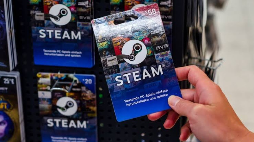 Steam wallet gift card 