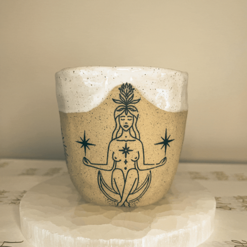 The Sun, Moon & Stars | Hand Made Ceramic Mug 250ml | Default Title