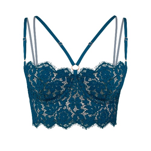 Frisson Bustier Tourmaline - 32D/34C / Tourmaline