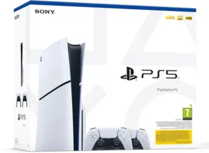 PlayStation 5 (Slim) + 2× DualSense bezdrôtový ovládač