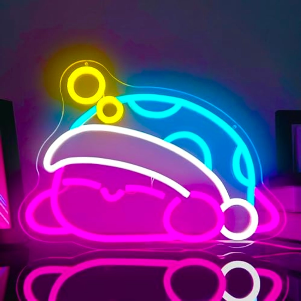 Anime Neon Sign Gaming Neon LED Signs for Wall Neon Light Up Signs for Girls Kids Bedroom Game Room Party Neon Wall Sign Decoration Night Lights USB Powered Christmas Birthday Gifts