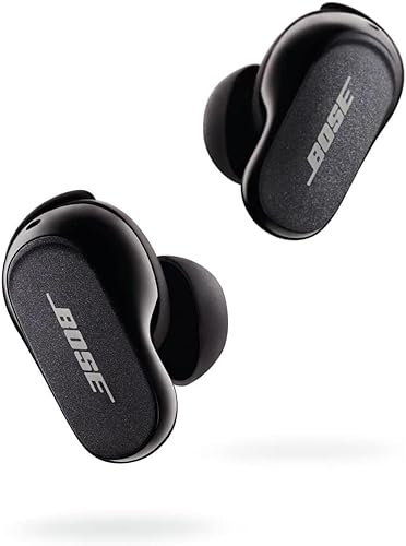 Bose QuietComfort Earbuds II, Wireless, Bluetooth, Proprietary Active Noise Cancelling Technology In-Ear Headphones with Personalized Noise Cancellation & Sound, Triple Black - Triple Black