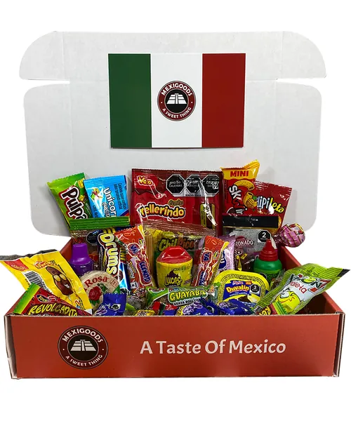 Caja sorpresa de dulces mexicanos