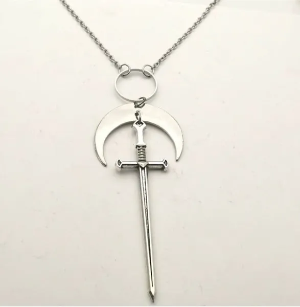 Moon Sword Necklace