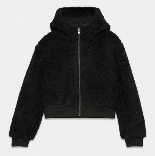 fleece bomber 