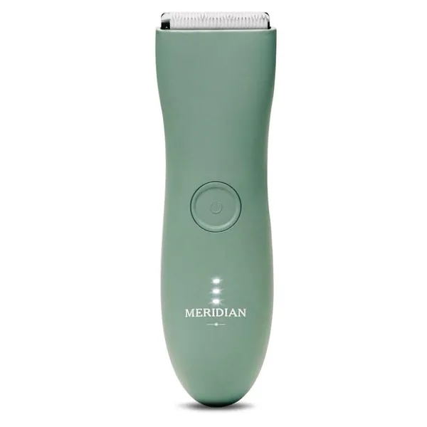 The Trimmer by Meridian: Electric Below-The-Belt Trimmer Built for Men & Women| Effortlessly Trim Pesky Hair | Waterproof Wet/Dry Groin & Body Shaver | 90 Minute Battery Life (Sage)