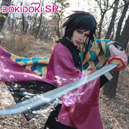 【L Ready For Ship】DokiDoki-SR Cosplay Anime Demon Slayer: Kimetsu no Yaiba Cosplay Tomioka Giyuu Cosplay Costume Halloween | S-PRESALE