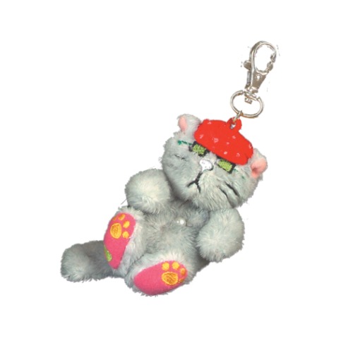 Bowzers & Meowzers Plush Key Fob | Kittywimpuss