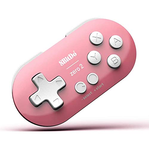 8Bitdo Zero 2 Mini Bluetooth Gamepad - Pink