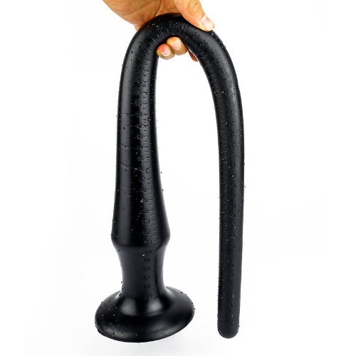 Soul Snatch | Toys: "Deep Love" Training Butt Plug - Black S [30*3.3cm]