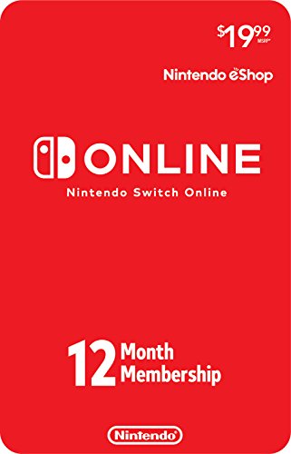 Nintendo Switch Online 12-Month Individual Membership [Digital Code] - Nintendo Switch Digital Code - Individual Membership - 12 Months