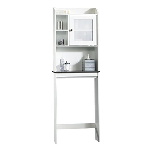 Sauder Caraway Etagere/Pantry cabinets, L: 23.31" x W: 7.44" x H: 68.07", Soft White finish
