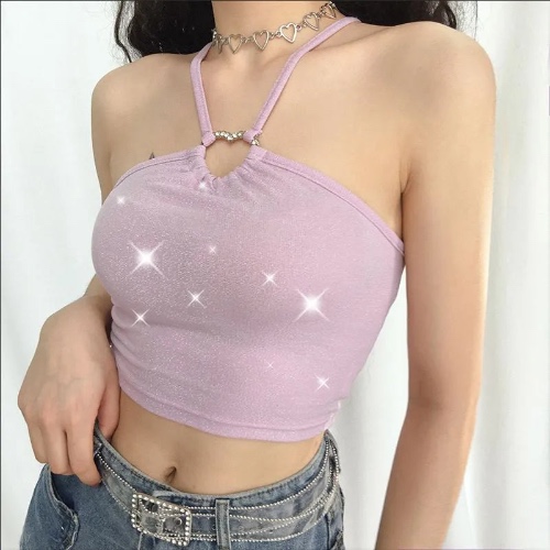 Shimmering Crop Top - S