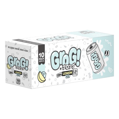Grog Lemon Ice 10pk