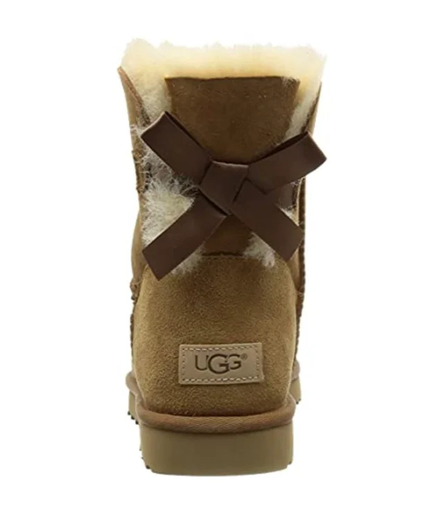 UGG Damen Mini Bailey Bow Ii Classic Boot - 39 EU - Chestnut