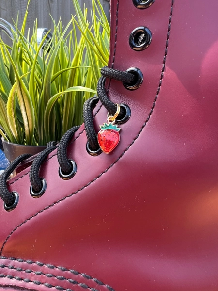Strawberry lace charm