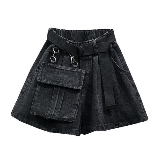 Spineshank's Demim Trunks - black / L