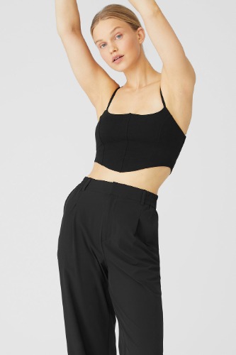 Soft Sculpt Bra Tank - Black | Black / S