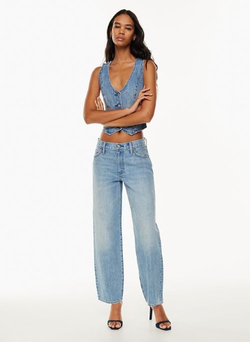the 90s danny hi-rise baggy jean