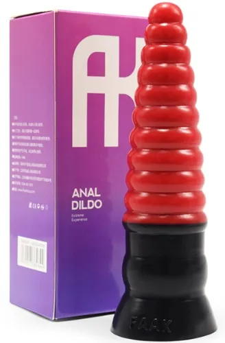  MonsterRed Sylvanfire Dildo 22,5 cm - ekspresslevering -