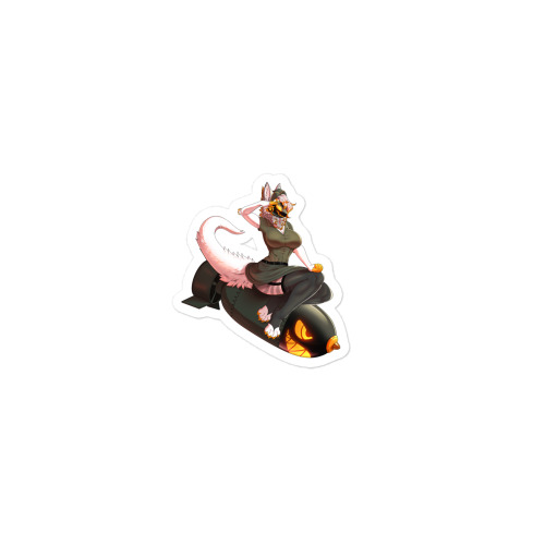 Juno the Protogen "She's the Bomb" Sticker | Default Title