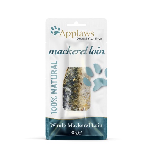 Applaws Cat Treat 1x(12x30g) Whole Mackerel Loin
