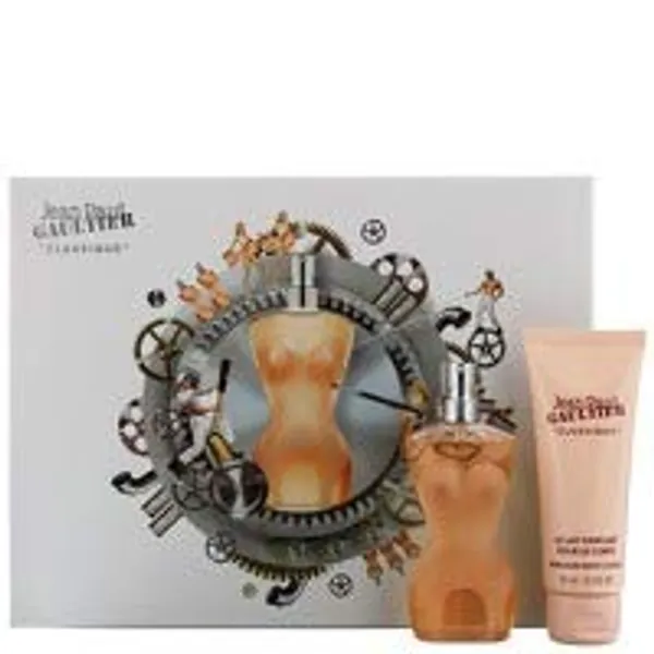 Classique by Jean Paul Gaultier Eau de Toilette Spray 50ml & Body Lotion 75ml