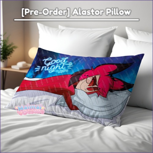 [PO] Alastor Pillow (Good Night)