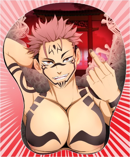 JJK: Sukuna Mousepad with Wrist Support — Ototobo