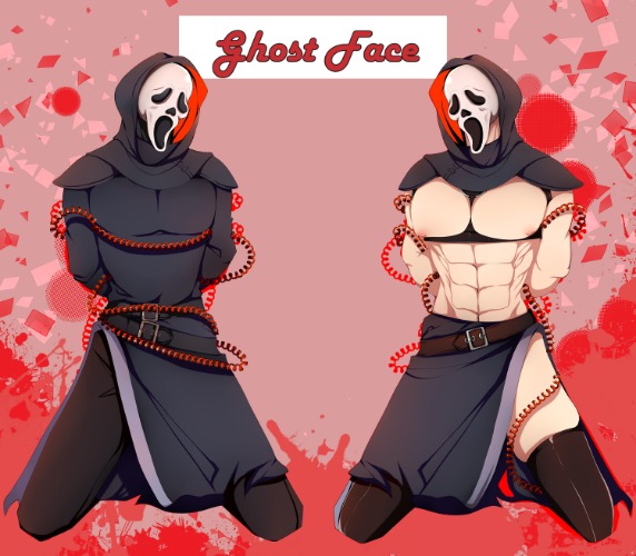 **PREORDER**  Horror: Ghost Face Wire Wrap Keychain — Ototobo