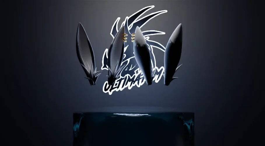 Punk Bunny Ears - 3D Model Asset